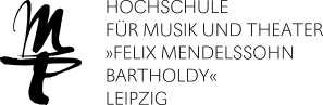 Das Logo der Hochschule für Musik und Theater 'Felix Mendelssohn Bartholdy' Leipzig